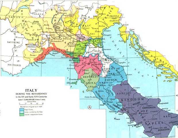 Who Ruled Italy In 1400